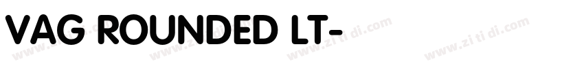 VAG ROUNDED LT字体转换